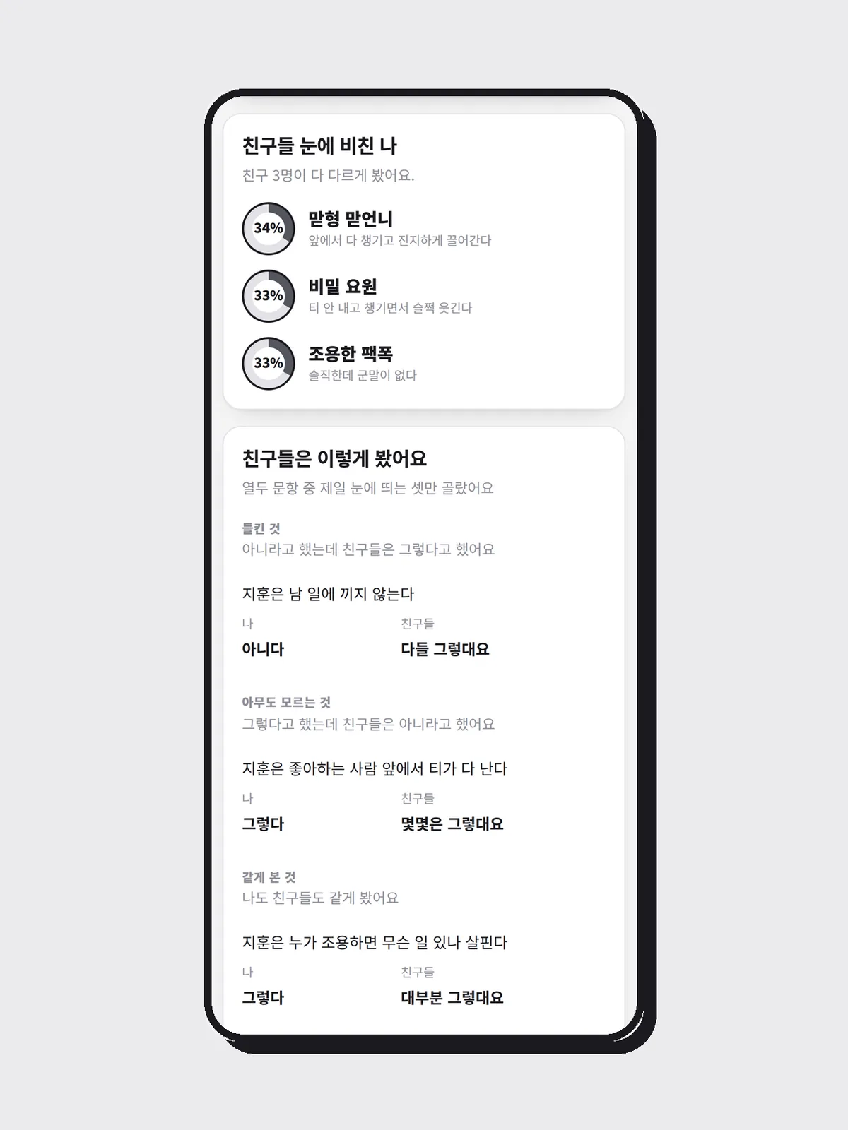이게 나였어? 화면 4
